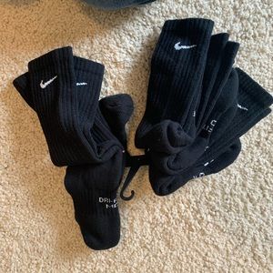 Five Pair Nike Socks